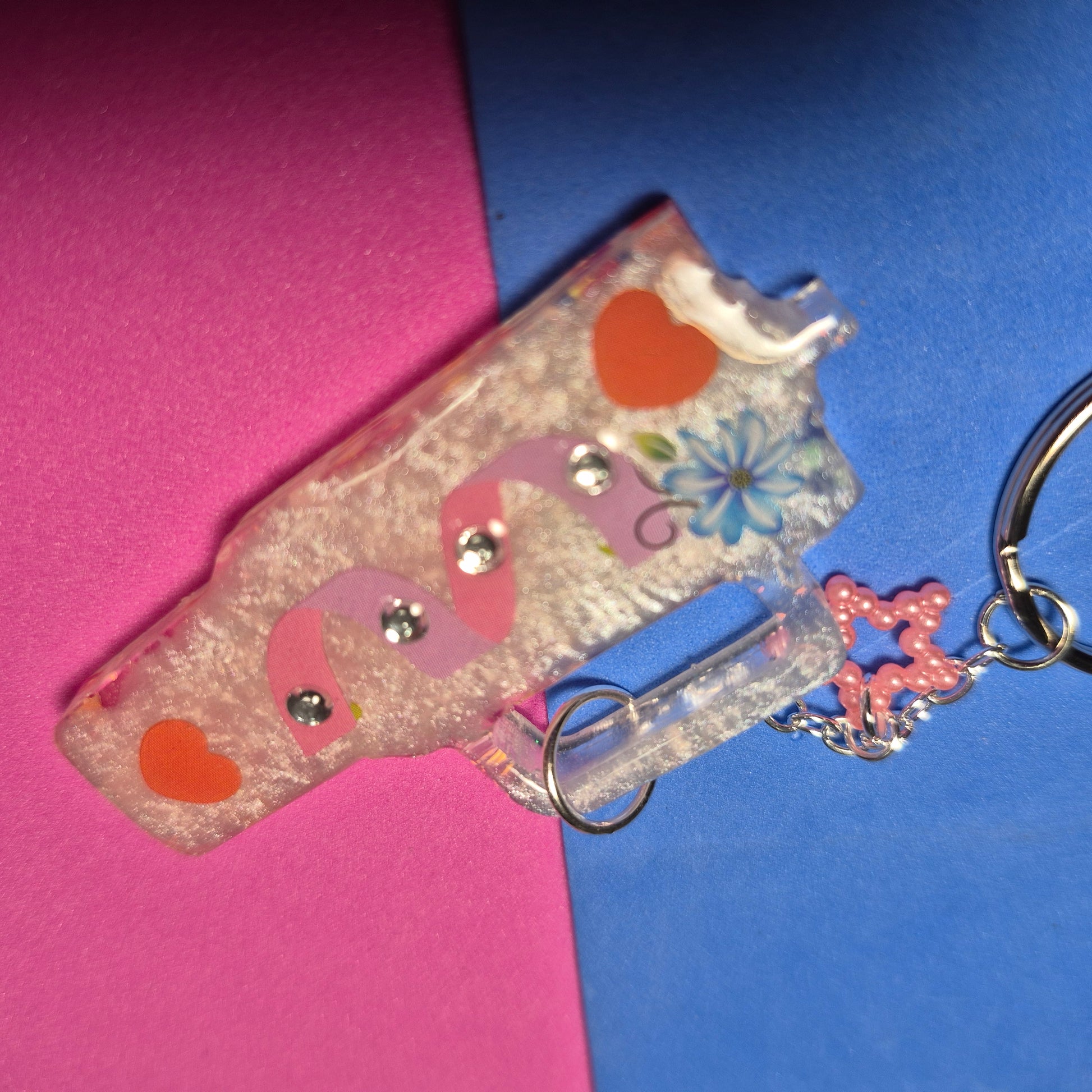 Keychain: I need my glass. customized.
